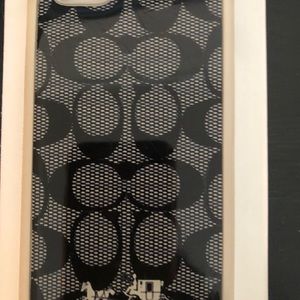 Coach cell case iPhone 6 purchase $25 or more free
